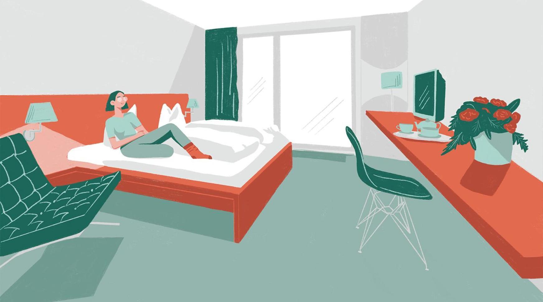 Studio Im Hotel Des Alpes 弗利姆斯 外观 照片